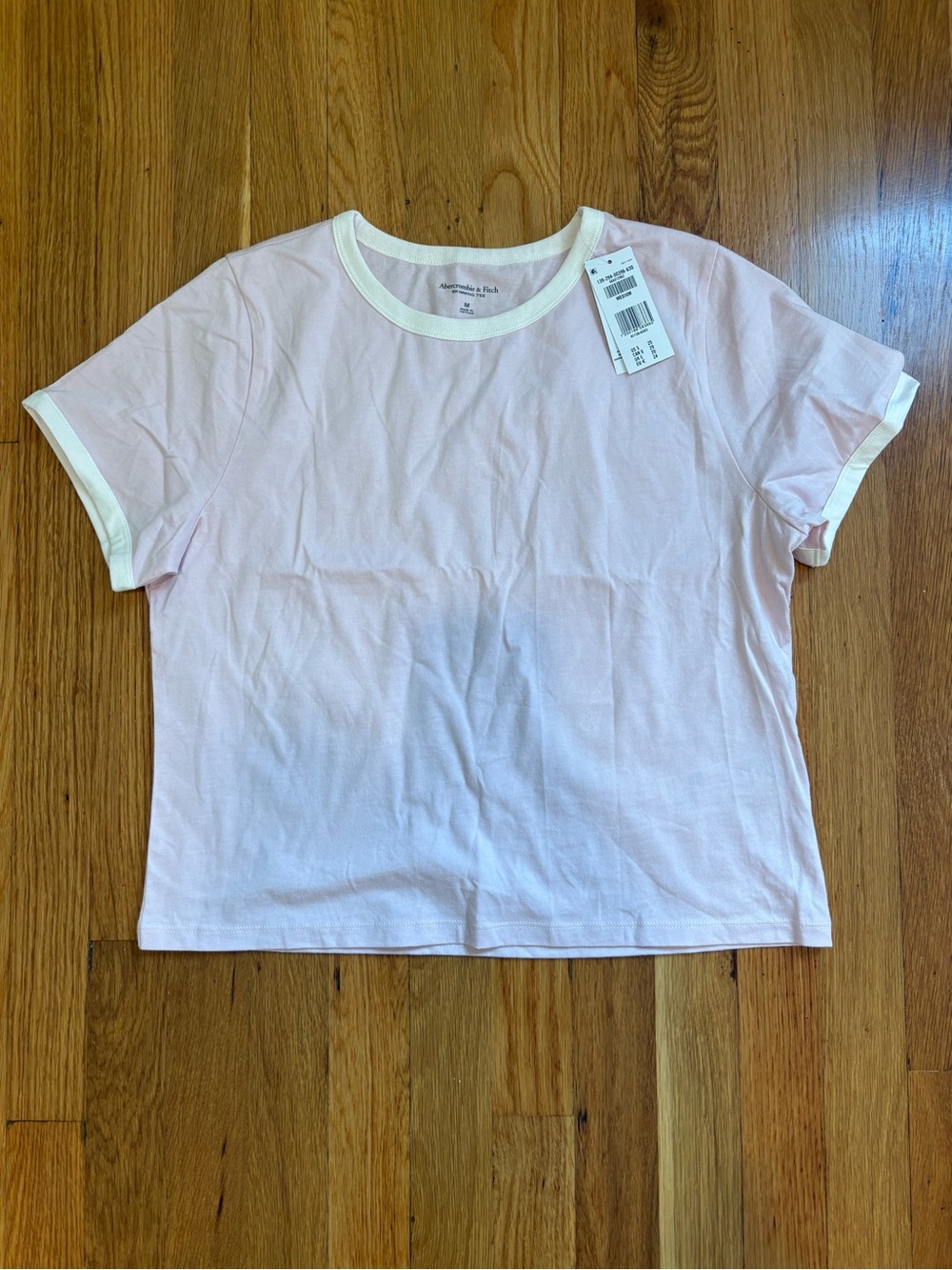 Abercrombie and Fitch Essential Polished Skimming Tee- Pale Lilac
